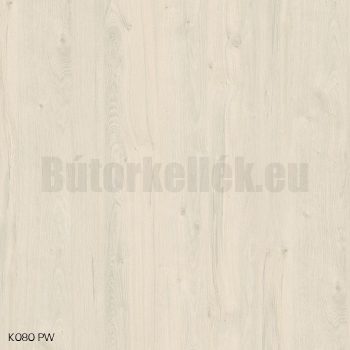   K080 PW Fehér partvidéki tölgy 2800x2070x18mm laminált bútorlap