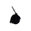 Bútorgörgő 50mm Hüvelyes fékes 9609 8x38mm 40kg Fekete