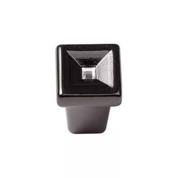 Fogantyú 693.015.KRE2  Fekete-Swarovski Kristály