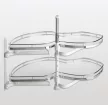 Kesseböhmer LeMans II ARENAplus Classic 450mm Balos, tengellyel, 25kg/polc Szürke