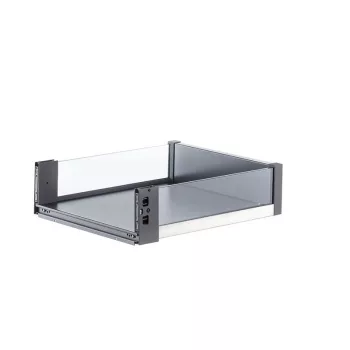   Fémrács CCTGM45FE 1 részes Oldalra szerelhető 414×134×473mm ANTRACIT