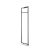 Fémrács CE1605FTM 120kg Kamrapolc CE keret 1440/1875x500mm ANTRACIT