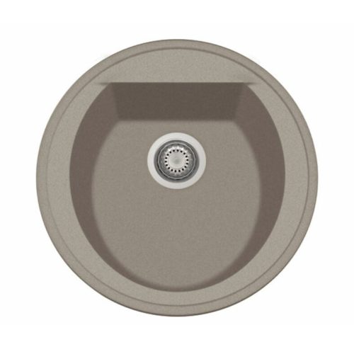 GRAWA PT2-5110T SÖTÉT HOMOK gránit mosogató ÁTM: 510mm