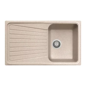 GRAWA PT3-8610A BEIGE gránit mosogató 860x500mm