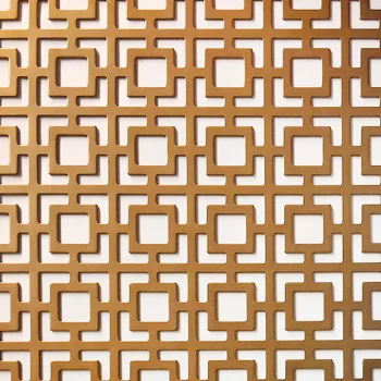 Perforált lemez BAL 05 Bronz 1000x500mm