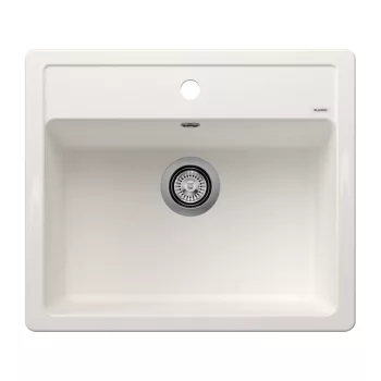   BLANCO LEGRA 6 Silgranit mosogatótálca, fehér, tartozék nélkül, excenter nélkül