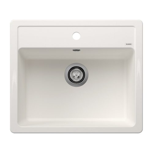 BLANCO LEGRA 6 Silgranit mosogatótálca, fehér, tartozék nélkül, excenter nélkül