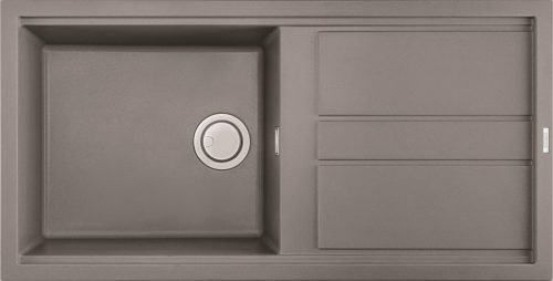 Elleci Best 480 gránit mosogató G48 Cemento 1000x510mm