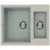 Elleci Easy 150 gránit mosogató G51 Avena 600x500/210/150mm