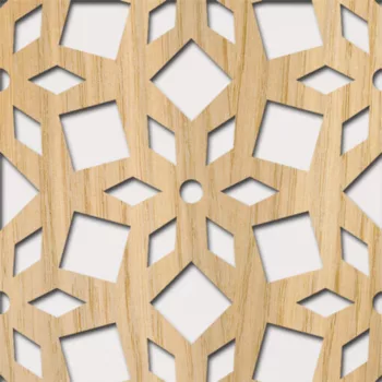   Legno furnérozott Hdf-LILY perforációval Tölgy 1520x610x4mm