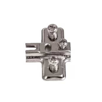   Bútorpánt tőke TITUS 243-7360-050 csavarral MINI, 3mm nikkel