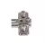 Bútorpánt tőke TITUS 243-7360-050 csavarral MINI, 3mm nikkel