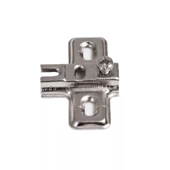   Bútorpánt tőke TITUS 244-7370-050 csavar nélkül MINI, 3mm nikkel