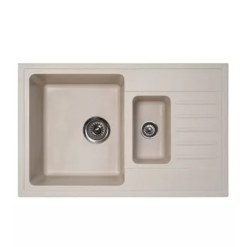   Quadro plus 1.5D XGranit Pezsgő mosogató 780x500/195/130mm 175431