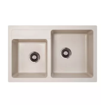   Quadro plus 2D XGranit Pezsgő mosogató 780x500/195/195mm 175433