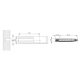 Spiral Lock Excenter szár M8/55mm