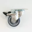 Blickle görgő forgóvillás LPA-TPA 50G-FI gumi/polipropilén stop-fix fékkel, 50kg