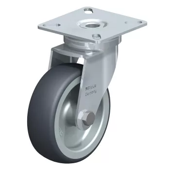   Blickle görgő forgóvillás LPA-TPA 75G gumi/polipropilén 75kg