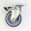 Blickle görgő forgóvillás LPA-TPA 75G-FI-HS gumi/polipropilén stop-fix fékkel, 75kg