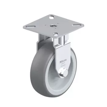  Blickle görgő fixvillás BPA-TPA 75G talplemezzel, termoplasztikus gumi/polipropilén 75kg