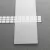 Led profil "Groove, Surface, Corner" takaró 2fm-es becsúsztatható áttetsző