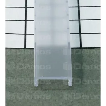   Led profil "Groove, Surface, Corner" takaró 3fm-es pattintható áttetsző