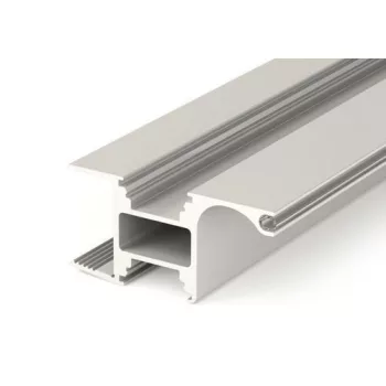   Led profil "Lucera" profil 2fm-es, fogantyú profillal ezüst