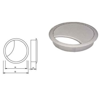 Kábelkivezető D=80mm RAL9006