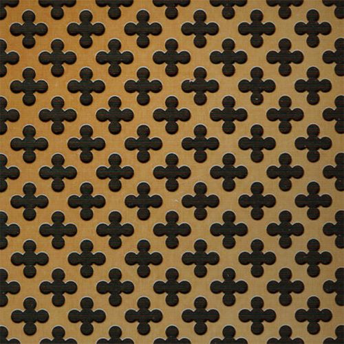 Perforált lemez BAL 04 Bronz 1000x500mm