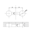 Munkalap összehúzó vasalat  6x150mm Cink