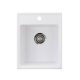 Quadro 40 XGranit Fehér mosogató 400x500/210mm 152984