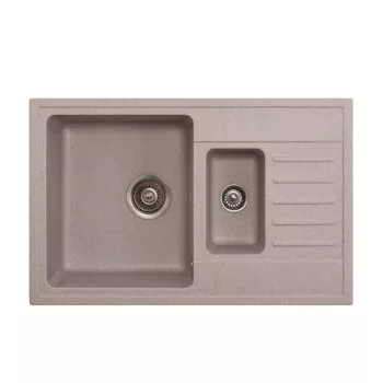   Quadro plus 1.5D XGranit Bézs mosogató 780x500/195/130mm 158551