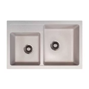   Quadro plus 2D XGranit Bézs mosogató 780x500/195/195mm 171006