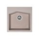 Linea 50 XGranit Bézs mosogató 500x500/200mm 189156