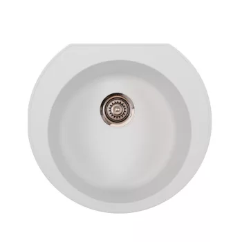 Omega XGranit Fehér mosogató 520x480/190mm 177003