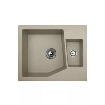   Linea M 1.5 D XGranit Pezsgő mosogató 620x500/ 190/130mm 192043