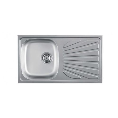 Luna Flex 1D Inox mosogató 770x435/165mm 90mm lefolyó 123780