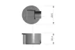 Munkalap összehúzó vasalat Quick 64mm