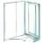 Fémrács Magic Corner 260401 Keret 900-1000mm jobbos Kesseböhmer
