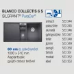 BLANCO COLLECTIS 6 S palaszürke exc.