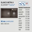 BLANCOMETRA 9 kávé tart.nélk.