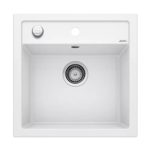 BLANCO DALAGO 5 Silgranit mosogatótálca, silgranit fehér, excenterrel