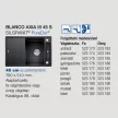 BLANCO AXIA III 45 S antracit üveg tart.