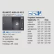 BLANCO AXIA III 45 S palaszürke fa tart.
