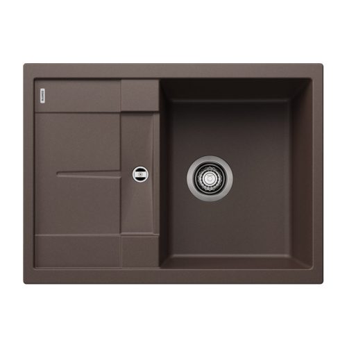 BLANCO METRA 45 S Compact Silgranit mosogatótálca, kávé, excenter nélkül