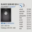 BLANCO SUBLINE 320-U antracit exc.n.