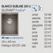 BLANCO SUBLINE 320-U tartufo exc.n.