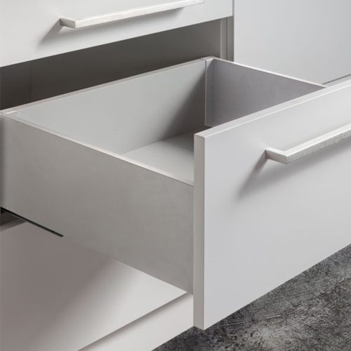 SLIM Fiókrendszer DF-A+ 104/120mm 450mm Fehér