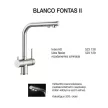 BLANCO FONTAS II UR rozsdamentes színhatás HD