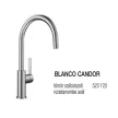 BLANCO CANDOR HD tömör rm. acél